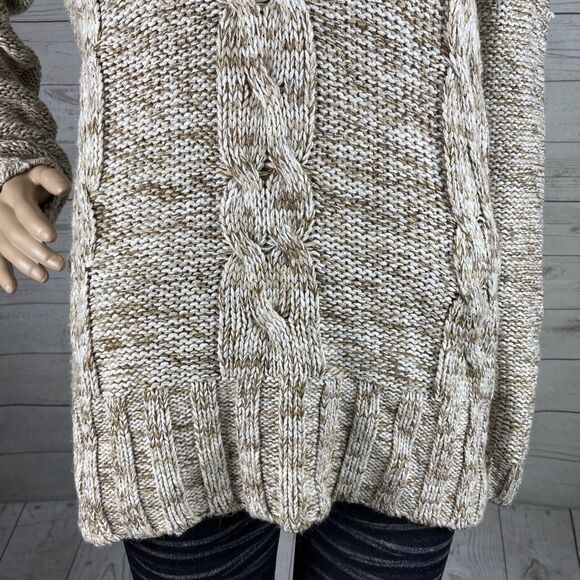 Northcrest Cowl Neck Cable Knit Sweater - Picture 8 of 12